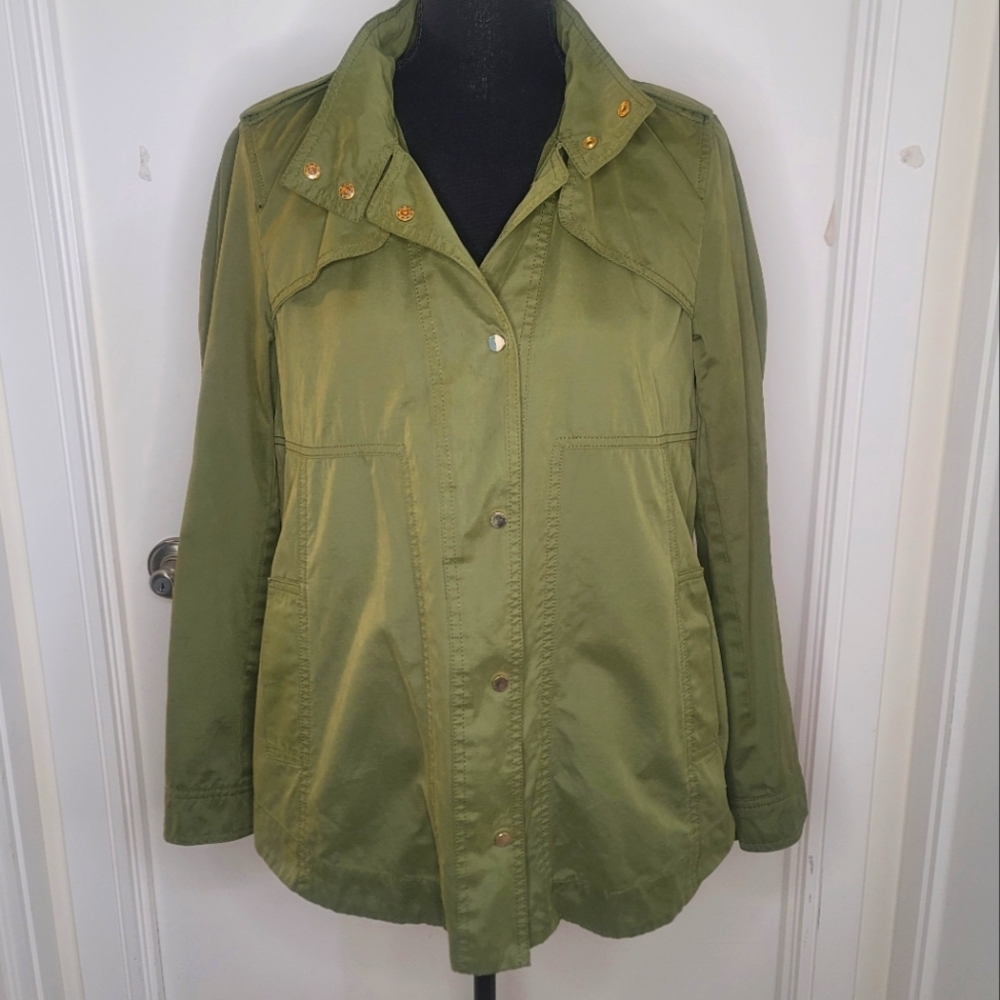 ZARA - Sz M - Olive Green Jacket